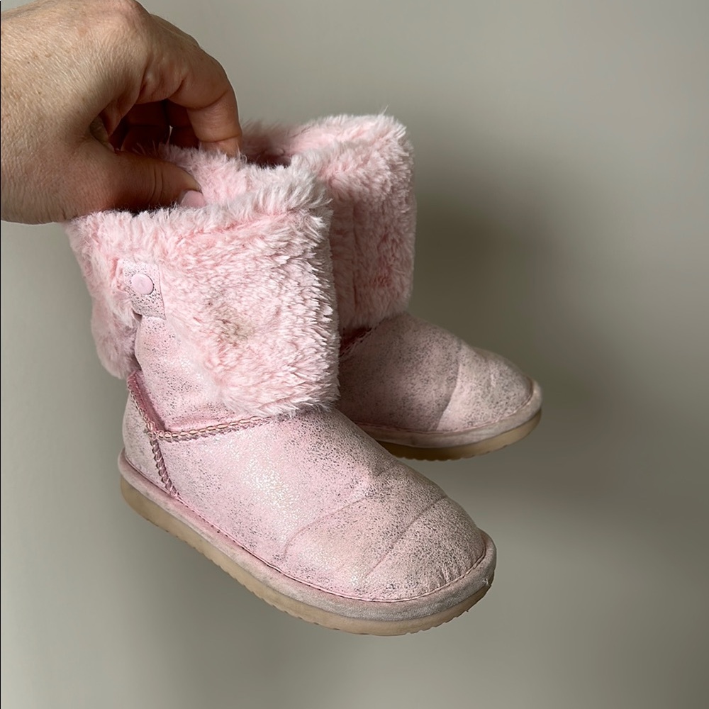 Joe Fresh Pink Boots Toddler Size 8